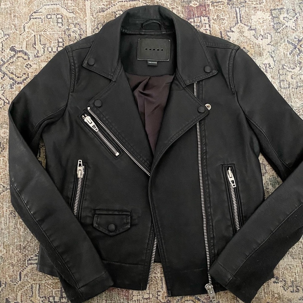 Blank nyc leather jacket
